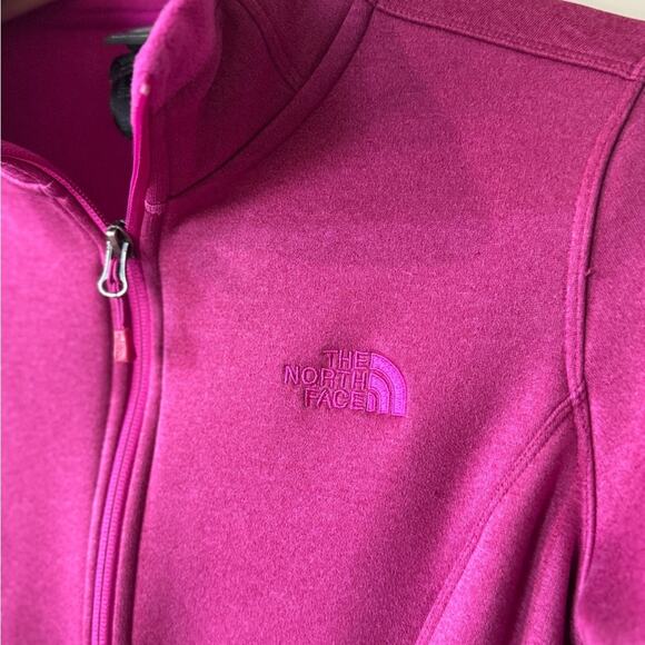 🌄NORTH FACE💗 Women’s Fuchsia Pink Agave Fleece Jacket 💝 (medium) - Picture 7 of 17